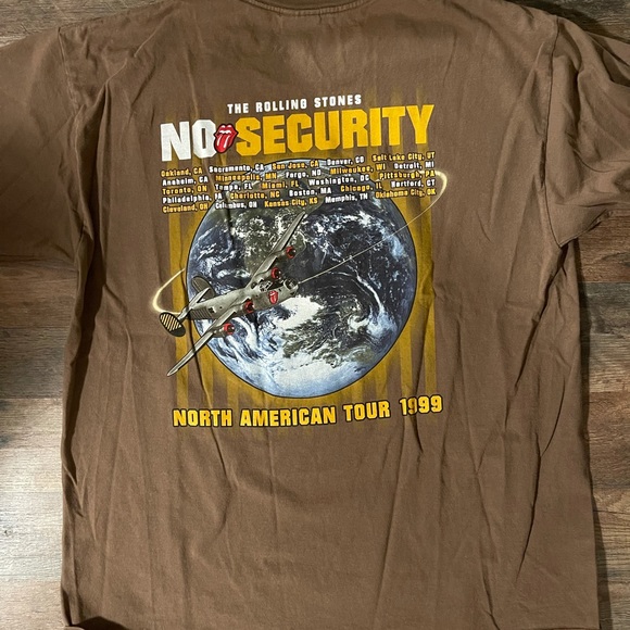 Rolling Sones 👅 No Security Tour shirt XL - Picture 4 of 5